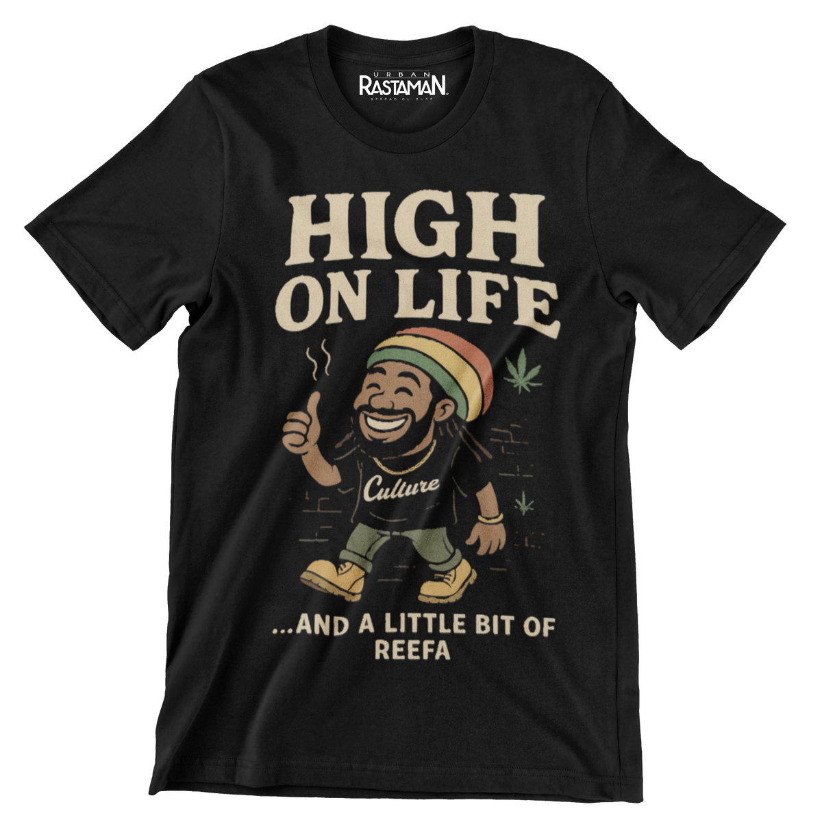 T-shirt Blanc LRG High On Life - Taille S Coupe Oversized - 100% Coton - Neuf Sans étiquettes