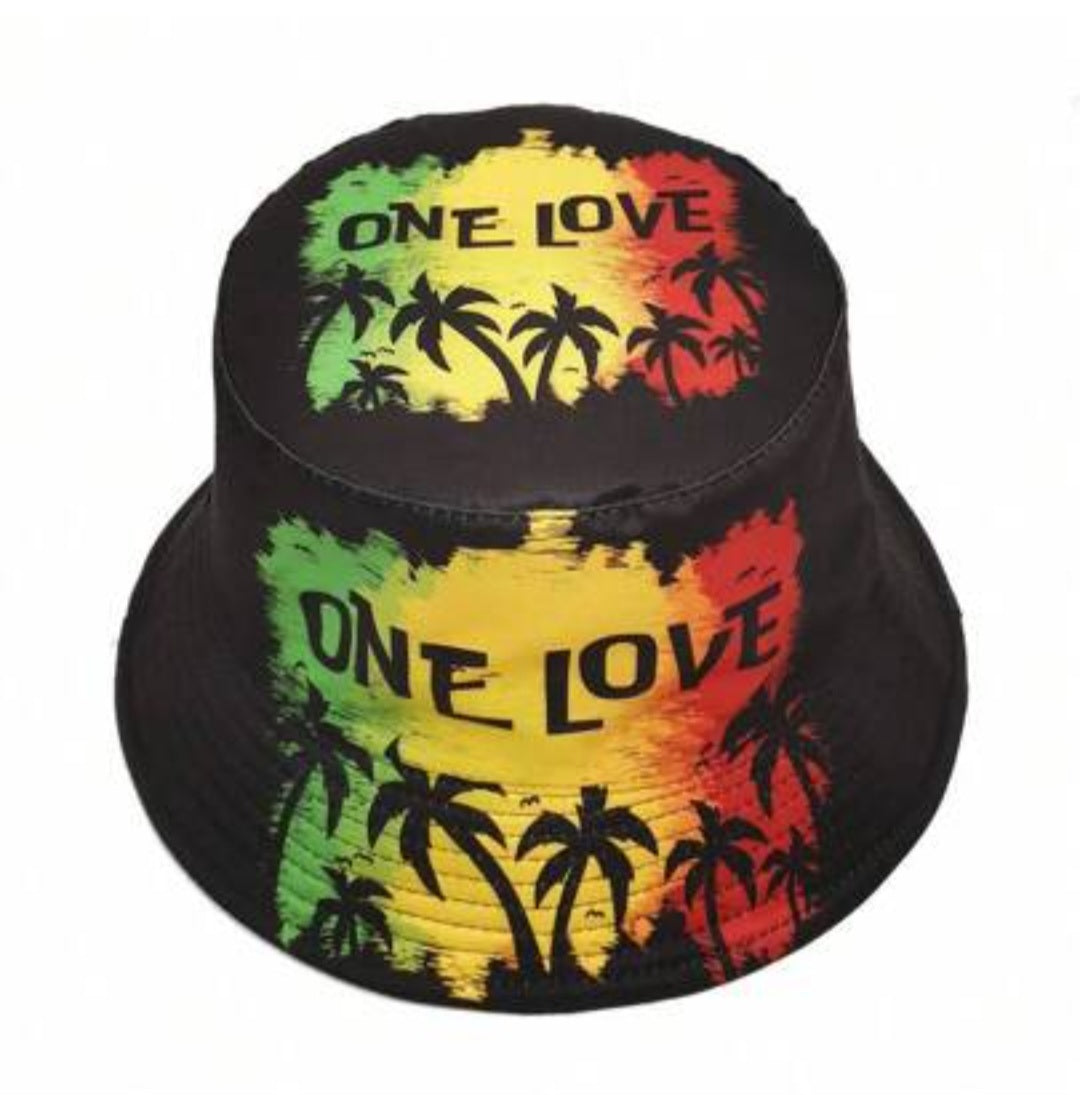 One Love Bucket Hat – Urban Rastaman display picture 1