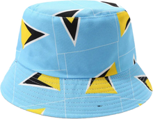 Load image into Gallery viewer, St. Lucia Flag Bucket Hat