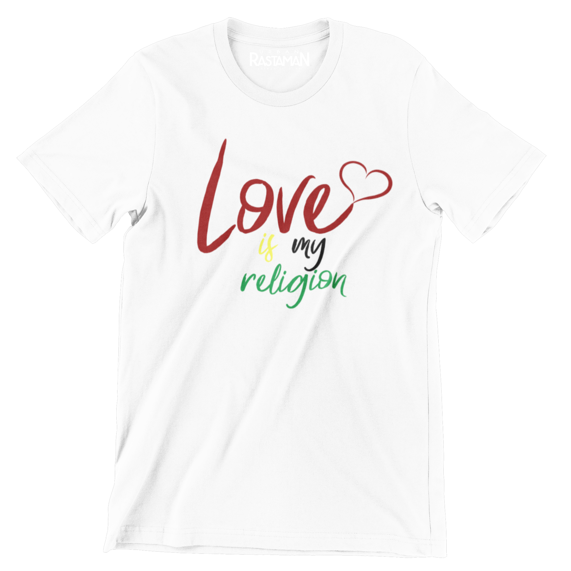 RELIGION レリジョン プリントＴシャツ LOVE mockup-of-a-crew-neck-t-shirt-