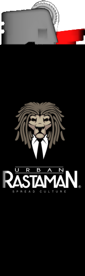 Urban Rastaman Branded Bic Lighter - Fiya!