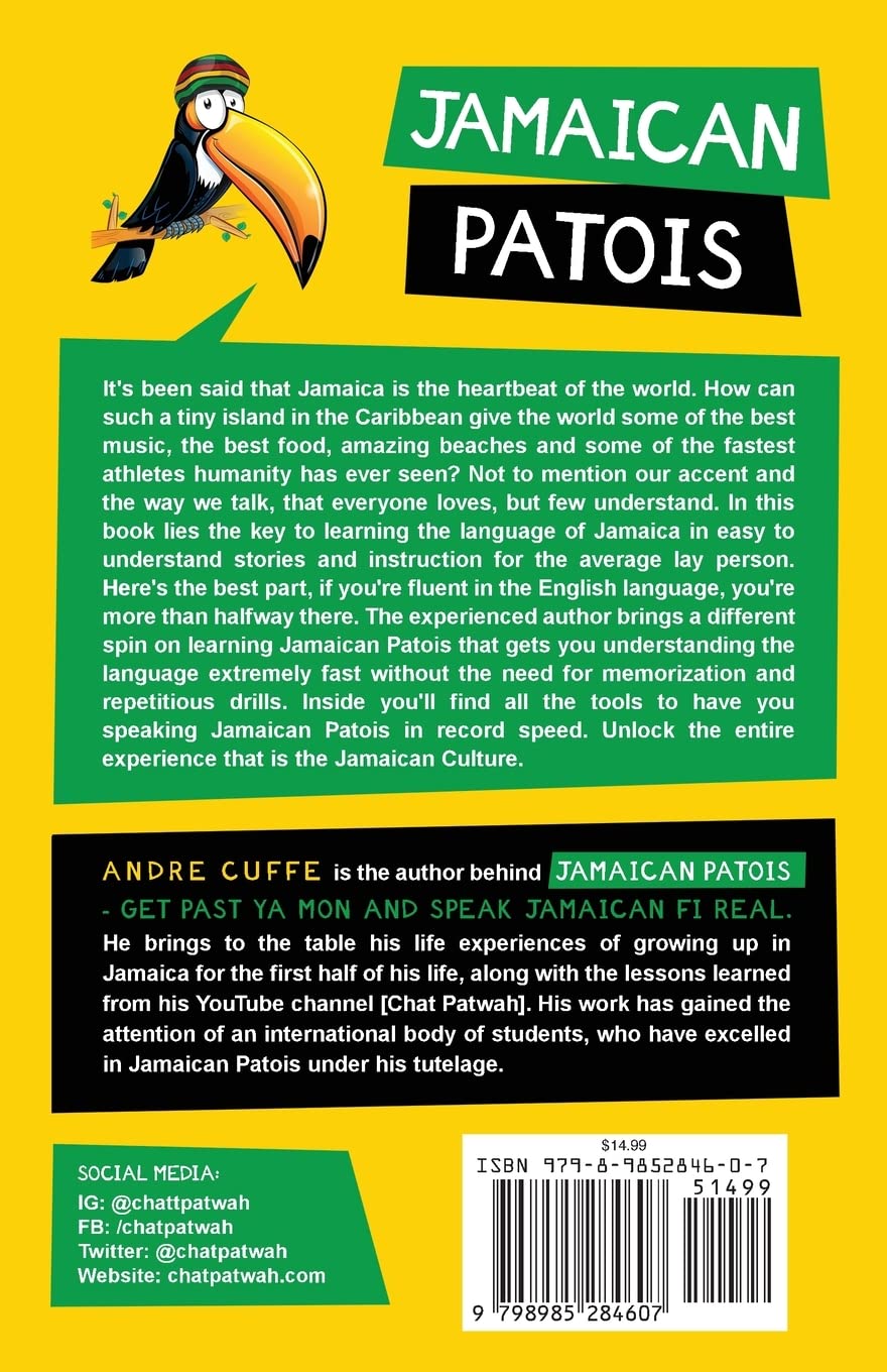 Jamaican Patois Beginner's Guide To Speaking Jamaican Patois – Bulk