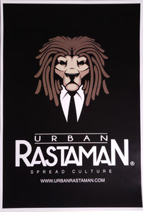 Urban Rastaman Brand 12" x 18" Poster (Free at Checkout)