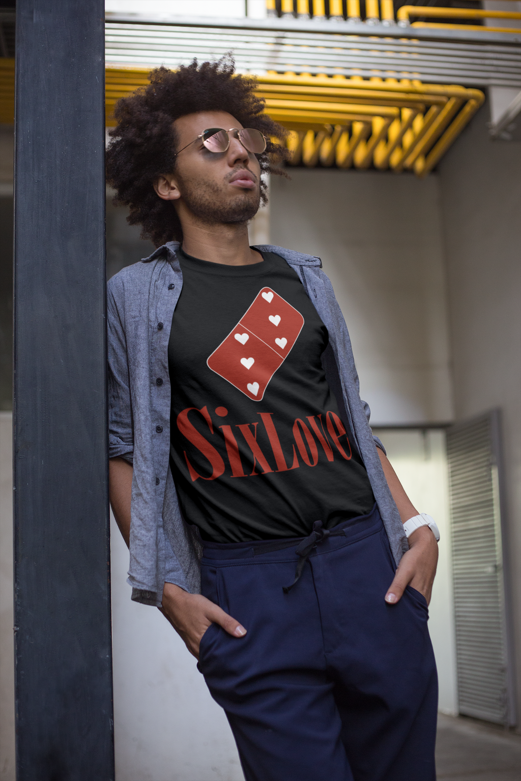 Rohan Da Great /RDG- 6Love (Black) Tee