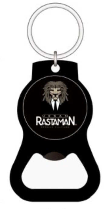 Urban Rastaman Bottle Opener Keychain