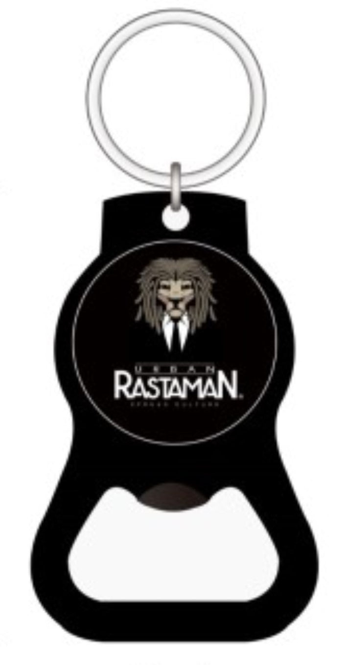 Urban Rastaman Bottle Opener Keychain